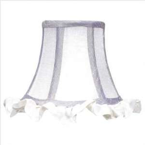 Jubilee Collection 2621 / 2711 Ruffled Edge Chandelier Shade in White 