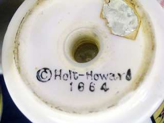 Vintage Holt Howard Ceramic Salt Pepper Shaker Set 1964  