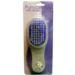  Pumice Stone with Brush Case Pack 48   340640 Health 