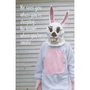 Easter Card He Sees You When Youre Sleeping. He Knows When Youre 