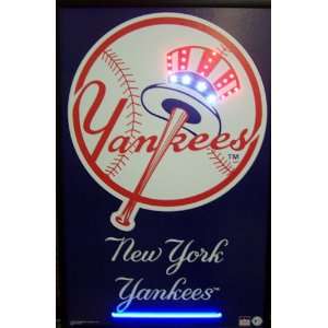  Yankees Logo Neon/LED Poster
