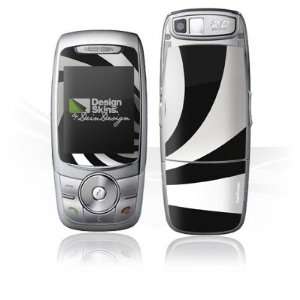  Design Skins for Samsung E740   Twirly Design Folie 