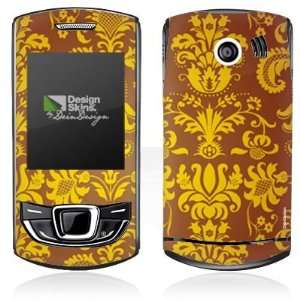  Design Skins for Samsung E2550   Brown Ornaments Design 