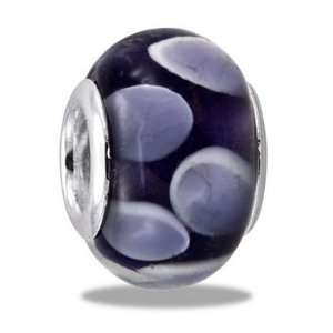   /Memory Charm Double Sterling Layered Bead   Fits Pandora Bracelets