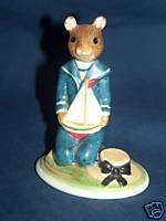 1985 Franklin Mint Woodmouse Family Figurine Rupert  