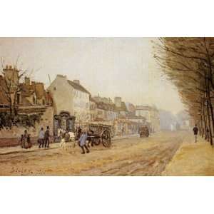   Heloise, Argenteuil Alfred Sisley Hand Painte