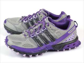   TR W Grey/Sharp Purple Breathable Mesh Running 3 Stripes U42349  
