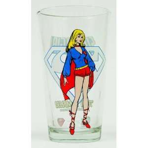  Toon Tumblers Supergirl Pint Glass 