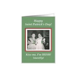 Saint Patricks Day Irish Beer   FUNNY Card