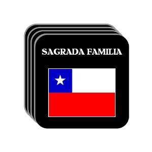  Chile   SAGRADA FAMILIA Set of 4 Mini Mousepad Coasters 