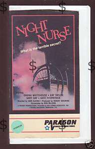 NIGHT NURSE Gary Day the aussie paragon 1978~RARE VHS  