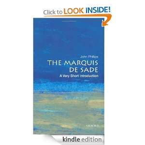  The Marquis de Sade A Very Short Introduction (Very Short 
