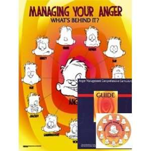  Anger Management Curriculum, Poster, and Magnet Toys 