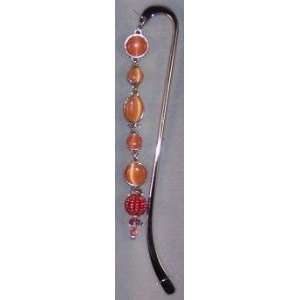  Sacchi Metal Bookmark Mood Stones Red New in Box Office 