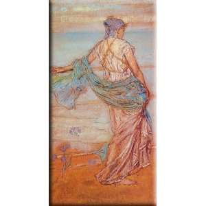  Annabel Lee 8x16 Streched Canvas Art by Whistler, James 