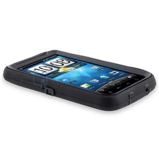   With Clip Holster+Case+DC Charger For HTC Inspire 4G Desire HD  