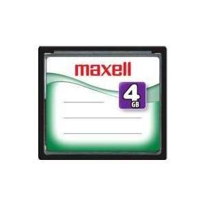  MAXELL Card, CompactFlash, 4GB