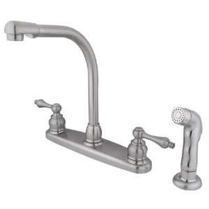 Elements of Design EB718ALSP Victorian High Arch Kitchen Faucet with 