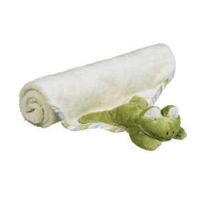  Maison Chic Pond Plush Blanket, Frog Baby