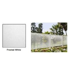  CRL 36 x 96 Glass Decorative Film Frosted White Pattern 