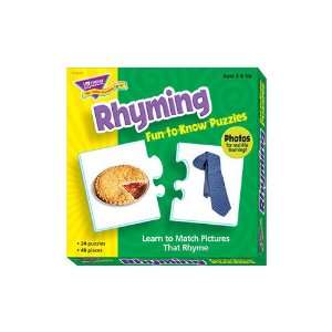  Rhyming Fun to KnowTM Puzzles Toys & Games