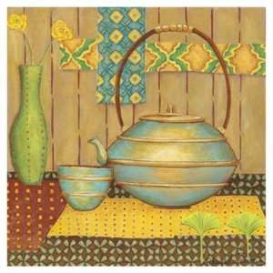 Ginkgo Tea Pot by Chariklia Zarris 10x10 Grocery & Gourmet Food