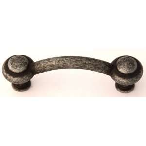  Rustic 4 Cabinet Pull with Zinc Alloy Construction Finish 