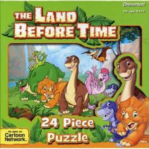   Time 24 Piece Puzzle   Littlefoot and Other Characters Toys & Games