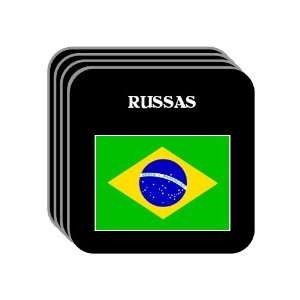  Brazil   RUSSAS Set of 4 Mini Mousepad Coasters 