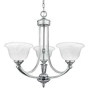  Delray 3 Light Chandelier by Quoizel