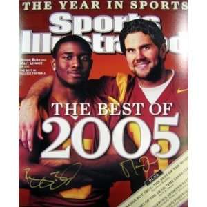 Reggie Bush and Matt Leinart Autographed/Hand Signed USC Trojans 16X20 