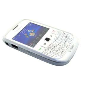Premium CLEAR WHITE Silicone Soft Skin Case Cover for Curve Blackberry 