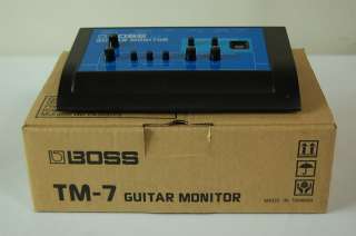BOSS TM 7 Guitar Monitor  
