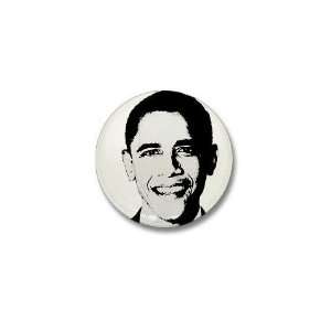  Barack Obama Face of the Future Peace Mini Button by 
