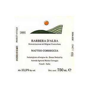  2007 Correggia Barbera 750ml Grocery & Gourmet Food