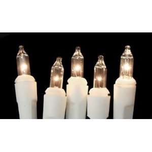  Set of 20 Battery Operated Clear Mini Christmas Lights 