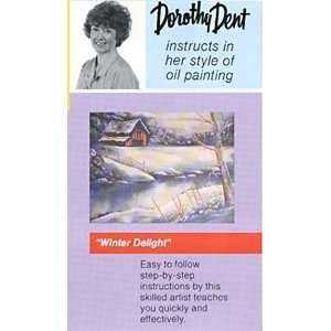  Dorothy Dent Winter Delight Oil Painting DVD Arts, Crafts 