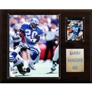  NFL Barry Sanders Detroit Lions Player Plaque