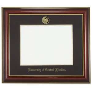   Classic Mahogany Gold Trim Medallion Diploma Frame