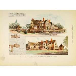   England Home Bateman Print   Original Color Print
