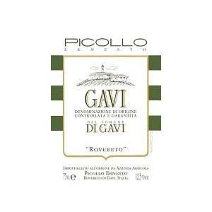    Picollo Ernesto Gavi Di Gavi Rovereto 750ML Grocery & Gourmet Food