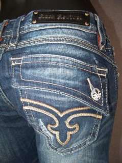 NWT Womens ROCK REVIVAL Jeans Boot Cut JOHANNA RJ8250 B3  