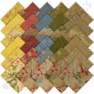   Charm Pack 30 5 Precut Cotton Quilt Quilting Fabric Squares  