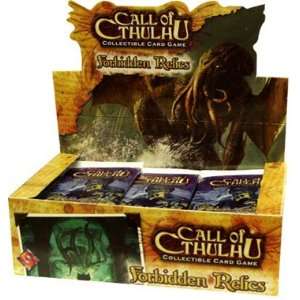   Call of Cthulhu CCG Forbidden Relics Booster Box Toys & Games