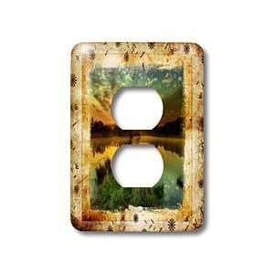 Susan Brown Designs Nature Themes   Sunrise at the Lake   Light Switch 