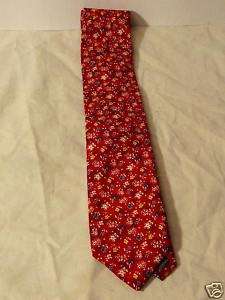 Robert Talbott Best of Class red flower print tie  