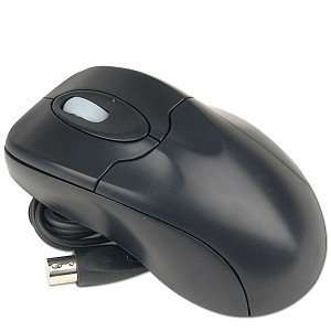  3 Button PS/2 Optical Scroll Mouse (Black) Electronics