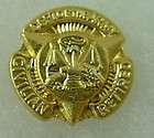 scarce original department of the army civilian retired pin back 