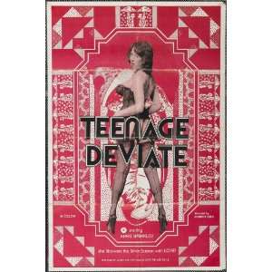  Teenage Deviate (1976) 27 x 40 Movie Poster Style A