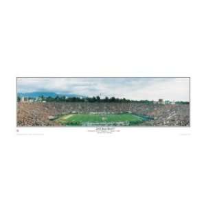 2005 Rose Bowl Texas vs. Mich. 9.5x27 Panoramic Photo 